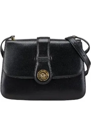 Gucci Pre-owned, Dame, Sort, ONE SIZE, Uld, Pre-owned Laeder gucci-tasker