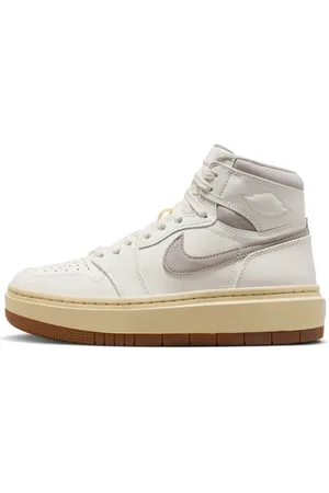 Jordan Sko, Dame, Hvid, 40 EU, Læder, Elevate High SE Wmns Sail Pale Vanilla