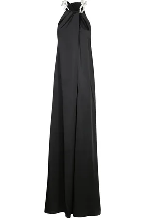 Stella McCartney Kjole, Dame, Sort, XS, Sort Krystalpyntet Kjole til Kvinder