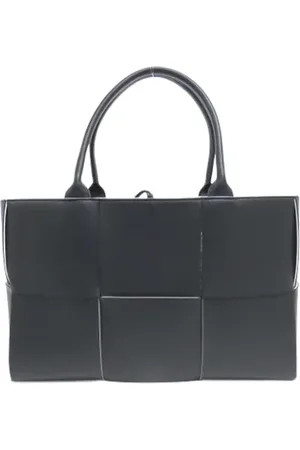 Bottega Veneta Pre-owned, Dame, Sort, ONE SIZE, Tyl, Pre-owned Laeder bottega-veneta-tasker