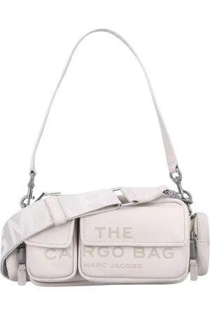 Marc Jacobs Taske, Dame, Grå, ONE SIZE, Uld, MultiCompartment Læder Skuldertaske