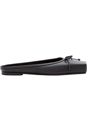 Jacquemus Sko, Dame, Sort, 37 EU, Sorte Square Toe Mules til Kvinder