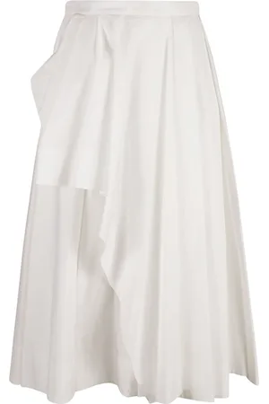 Alexander McQueen Nederdel, Dame, Hvid, M, Uld, Stilfulde Nederdele Kollektion