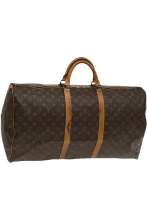 LOUIS VUITTON Pre-owned, Dame, Brun, ONE SIZE, Tyl, Pre-owned canvas tasker
