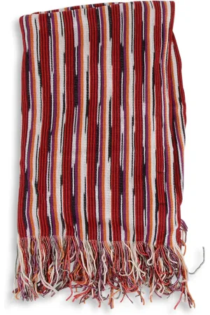Missoni Tilbehør, Dame, Flerfarvet, ONE SIZE, Uld, Poncho med geometrisk mønster