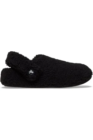 Crocs Sko, Dame, Sort, 34 EU, Hyggelig Tøffel til Afslappende Dage