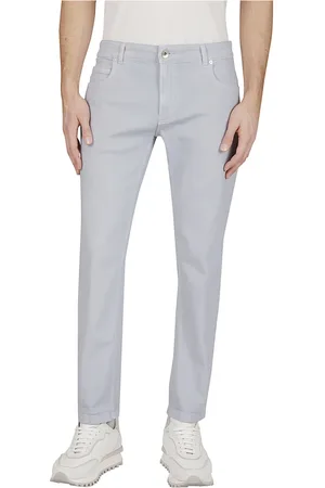 ELEVENTY Jeans, Herre, Blå, W33, Denim, Stretch Denim 5-Pocket Bukser
