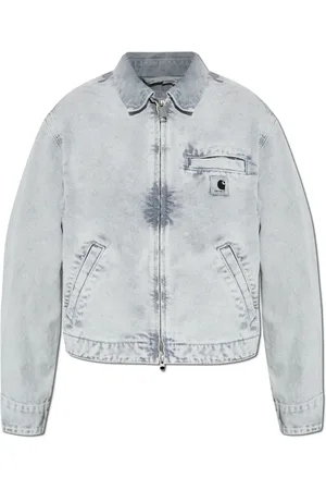 Carhartt Jakke, Dame, Grå, S, Denim, Denim jakke