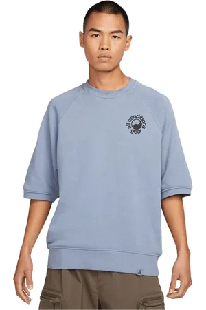 Nike Top, Herre, Blå, XS, Bomuld, Blå ACG Dri-Fit Tee