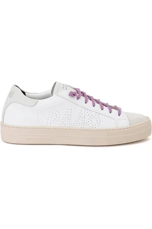 P448 Sko, Dame, Hvid, 36 EU, Læder, Hvide Læder Sneakers