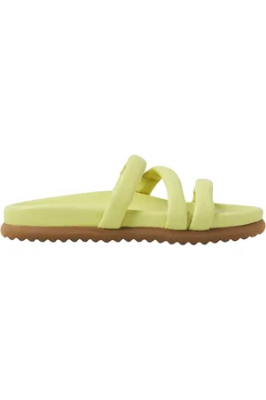 VIA VAI Sko, Dame, Gul, 41 EU, Læder, Candy Pop Slippers