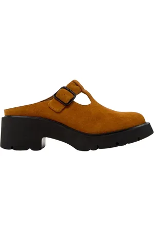 Camper Sko, Dame, Brun, 37 EU, Chunky Sole High Heel Sandaler