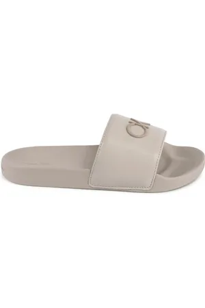 Calvin Klein Sko, Dame, , 39 EU, Polyester, Polyester Slide Sandaler