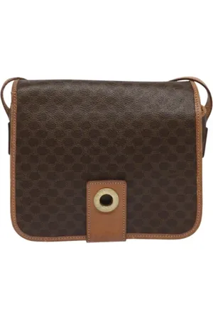 Céline Pre-owned, Dame, Brun, ONE SIZE, Uld, Pre-owned Laeder celine-tasker