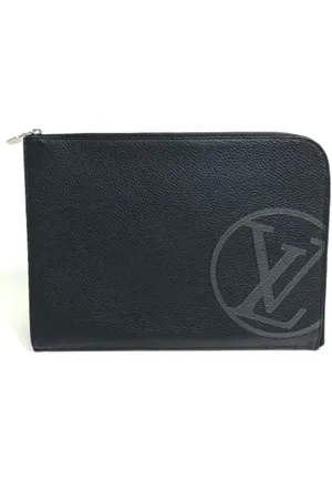 LOUIS VUITTON Pre-owned, Herre, Sort, ONE SIZE, Læder, Pre-owned Laeder louis-vuitton-tasker