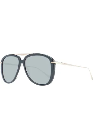 Scotch&Soda Tilbehør, Herre, Sort, ONE SIZE, Uld, Sorte Mænds Pilot Solbriller