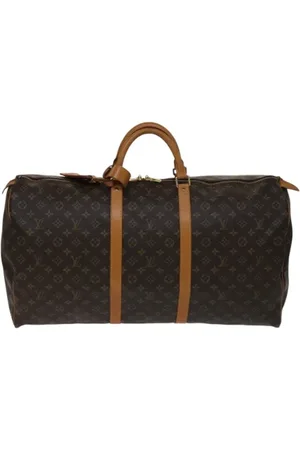 LOUIS VUITTON Pre-owned, unisex, Brun, ONE SIZE, Tyl, Pre-owned Canvas rejsetasker