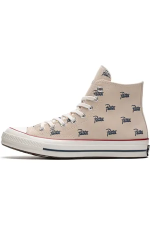 Converse Sko, Dame, , 43 EU, Chuck 70 Hi Natural Ivory Insignia Blue