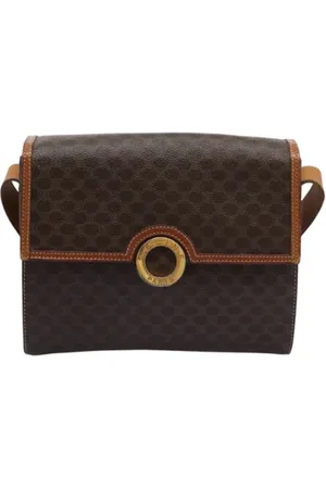 Céline Pre-owned, Dame, Brun, ONE SIZE, Uld, Pre-owned Laeder celine-tasker