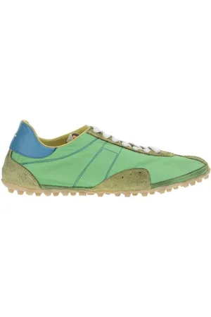 Maison Margiela Sko, Herre, Grøn, 42 EU, Læder, Retro Sprinters Sneakers
