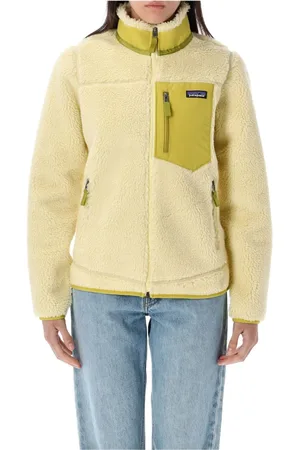 Patagonia Sport, Dame, Gul, XS, Uld, Retro-X Fleece Jakke