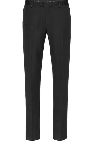 BILLIONAIRE Bukser, Herre, Sort, 2XL, Uld, Stilfulde Casual Bukser