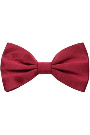 Dolce & Gabbana Tilbehør, Herre, Rød, ONE SIZE, Rød Silke Butterfly Burgundy Krog