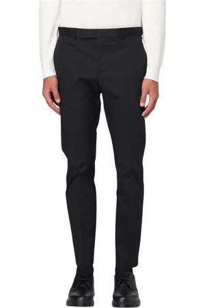 PT Torino Bukser, Herre, Sort, 2XL, Moderne Sorte Slim-Fit Bukser