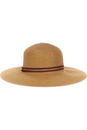 Borsalino Tilbehør, Dame, , M, Elegant Straw Hat til Kvinder