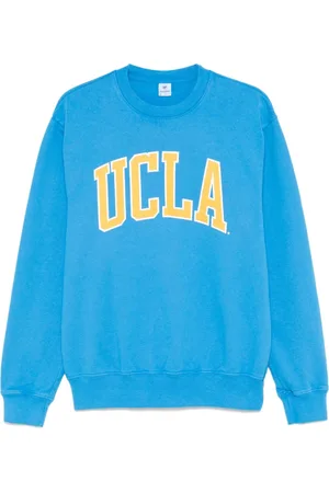 Sporty & Rich Sweathshirts & Hoodies, Dame, Blå, M, Blå Sporty Sweater St071615637Bl