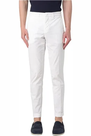 FAY Bukser, Herre, Hvid, W38, Bomuld, Mastic Slim Fit Chinos Bukser