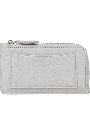 Emporio Armani Tilbehør, Dame, Grå, ONE SIZE, Kul Kortholder Pung