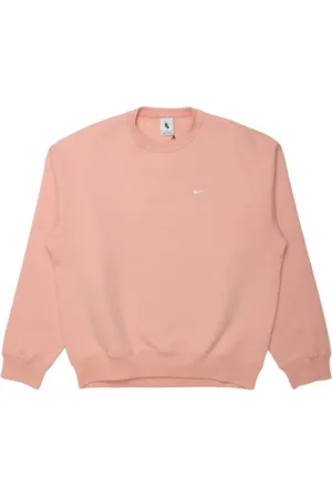 Nike Sweathshirts & Hoodies, Herre, Lyserød, XS, Bomuld, NRG Fleece Hoodie Klassisk Sporty Model
