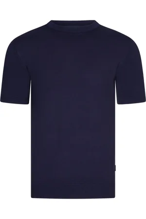 Cavallaro Napoli Top, Herre, Blå, L, Milo Mørkeblå T-shirt