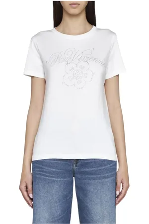 Kenzo Top, Dame, , XS, Bomuld, Krystalpyntet Tee
