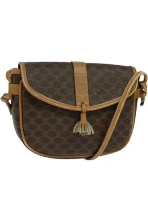 Céline Pre-owned, Dame, Brun, ONE SIZE, Uld, Pre-owned Laeder celine-tasker