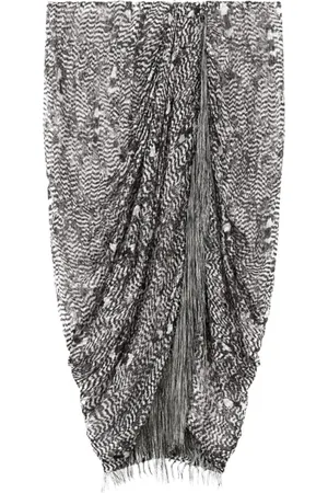 Isabel Marant Nederdel, Dame, Grå, XS, Uld, Stilfulde Skjorter Kollektion