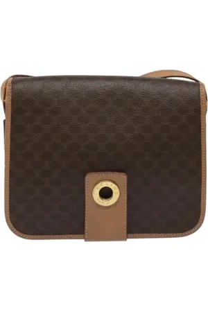 Céline Pre-owned, Dame, Brun, ONE SIZE, Uld, Pre-owned Laeder celine-tasker