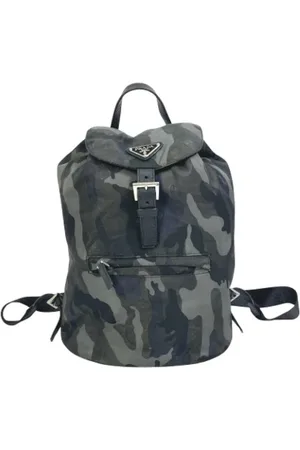Prada Pre-owned, unisex, Flerfarvet, ONE SIZE, Nylon, Pre-owned nylon prada-tasker