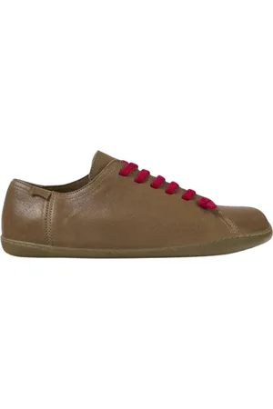 Camper Sko, Herre, Brun, 40 EU, Læder, Brun Læder Brogue Sneakers