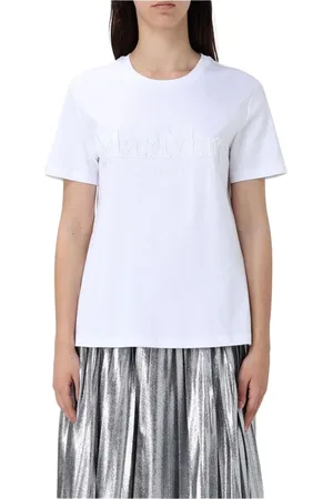 Max Mara Top, Dame, Hvid, S, Tidløs hvid bodysuit