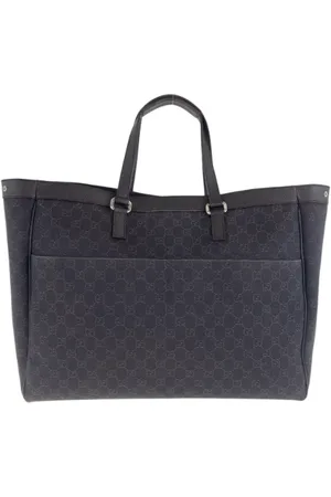 Gucci Pre-owned, Dame, Brun, ONE SIZE, Tyl, Pre-owned Canvas totes