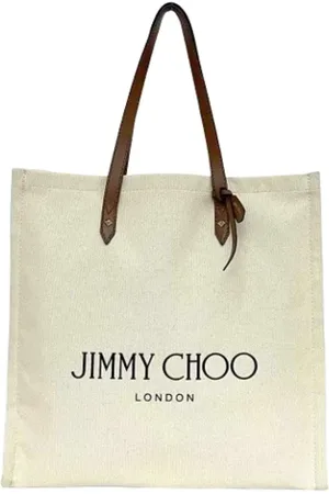 Jimmy Choo Pre-owned, Dame, , ONE SIZE, Tyl, Pre-owned Canvas totes