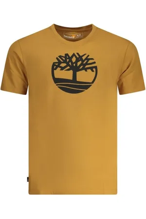 Timberland Top, Herre, Brun, L, Bomuld, T-shirt med fedt print