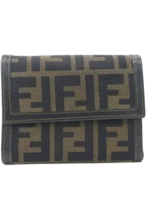 Fendi Pre-owned, Dame, Brun, ONE SIZE, Tyl, Pre-owned Canvas fendi-tasker
