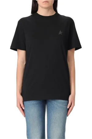 Golden Goose Top, Dame, Sort, XS, Bomuld, Klassisk Sort T-shirt til Kvinder