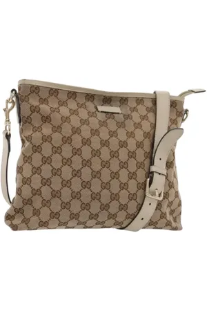 Gucci Pre-owned, Dame, , ONE SIZE, Uld, Pre-owned Canvas gucci-tasker