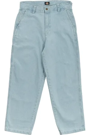 Dickies Jeans, Herre, Blå, W33 L32, Denim, Baggy Fit Denim Jeans