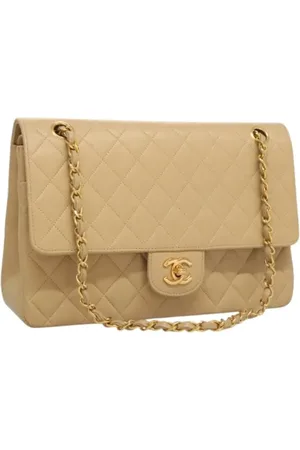 CHANEL Pre-owned, Dame, , ONE SIZE, Uld, Pre-owned Laeder chanel-tasker