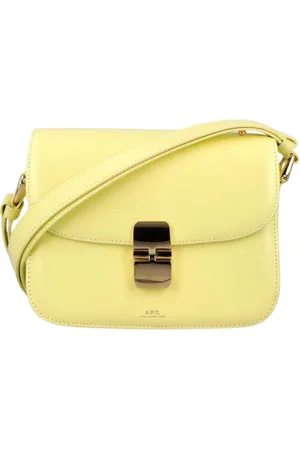 A.P.C. Taske, Dame, Gul, ONE SIZE, Uld, Gul Crossbody Taske Stilfuld og alsidig